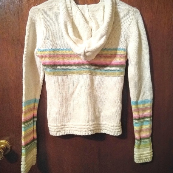 Vintage Rare 90s Mudd Hooded Lightweight Sweater - Picture 3 of 7